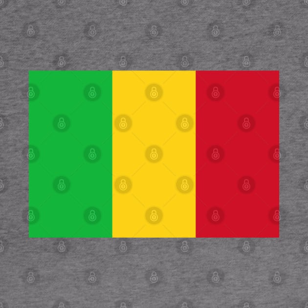 Flag of Mali by COUNTRY FLAGS